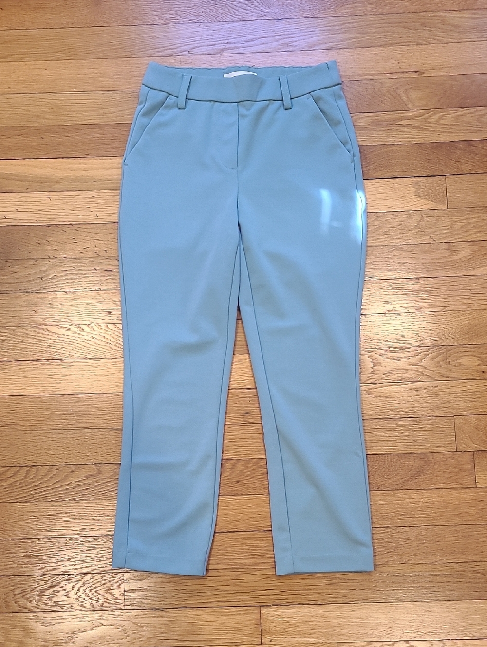 Jules & Leopold Sky Blue Cropped Tailored Pants